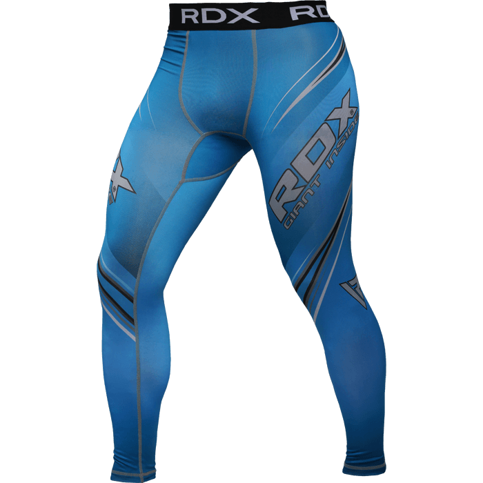 Компрессионные штаны RDX синие - фото 1