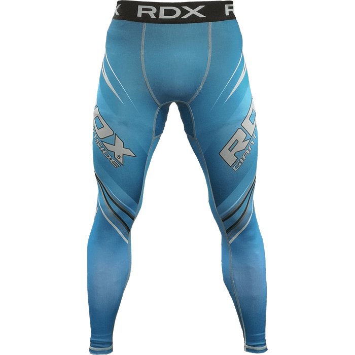 Компрессионные штаны RDX синие - фото 2