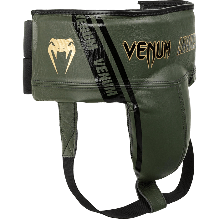 Защита паха Venum Linares Edition Khaki/Black/Gold - фото 2