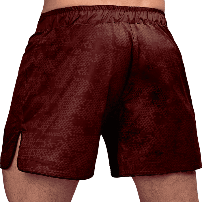 Шорты Hayabusa Hex Mid-Length Burgundy - фото 2