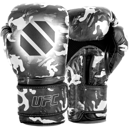 Боксерские перчатки UFC Pro камуфляж Shadow серый камуфляж - фото 1