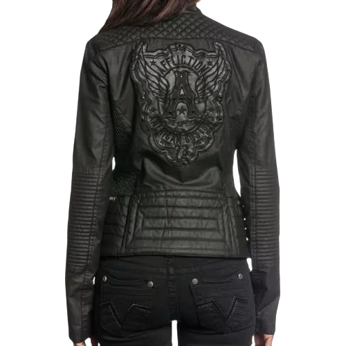Женская куртка Affliction Power Move Jacket - фото 2