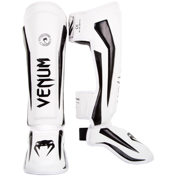 Шингарды Venum Elite White/Black - фото 1