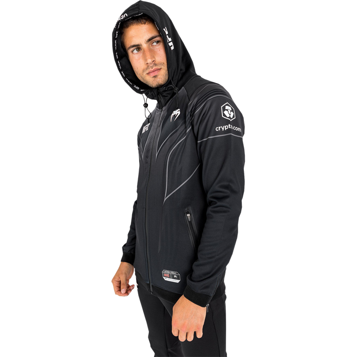 Толстовка Venum UFC Authentic Fight Night 2.0 Walkout Hoodie черная - фото 1