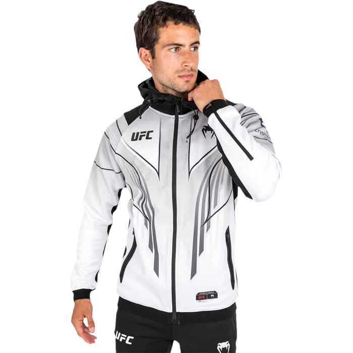 Толстовка Venum UFC Authentic Fight Night 2.0 Walkout Hoodie белая - фото 1