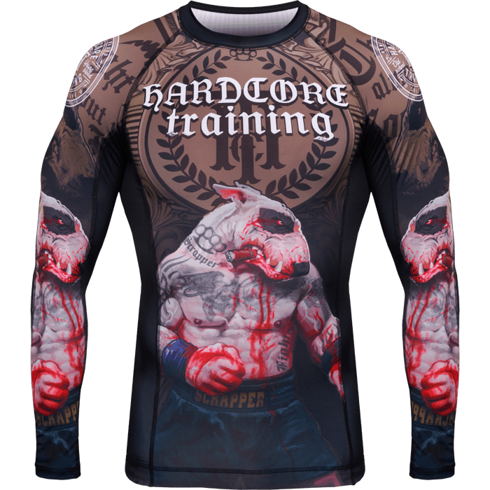 Рашгард Hardcore Training Warrior Spirit LS - фото 1