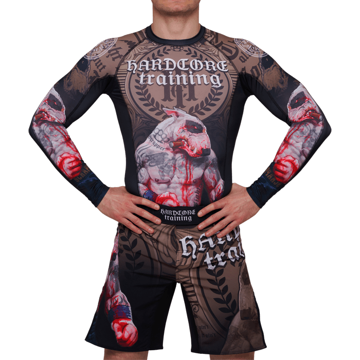 Рашгард Hardcore Training Warrior Spirit LS - фото 5