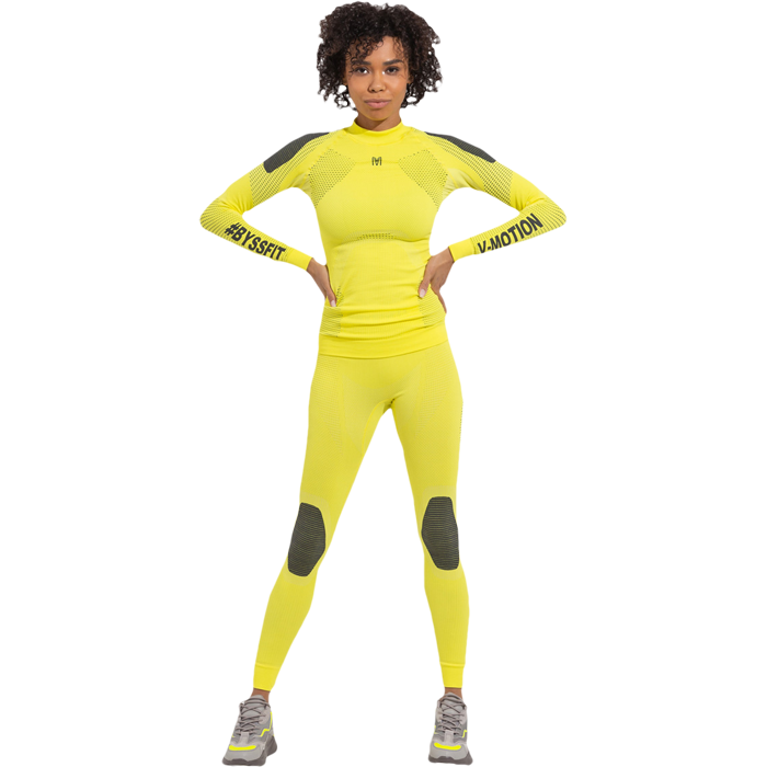 Комплект женского термобелья V-Motion Alpinesports ASW Yellow - фото 1