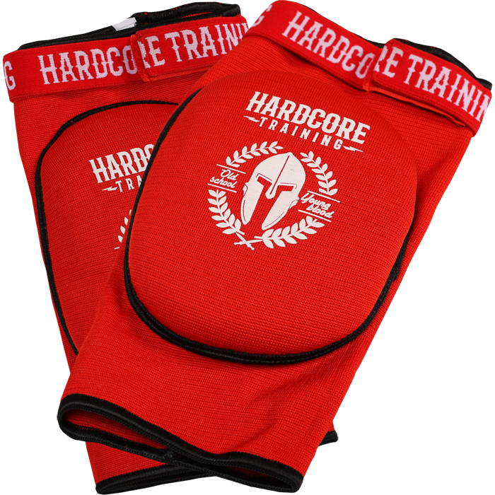 Наколенники Hardcore Training Helmet Red/White - фото 1