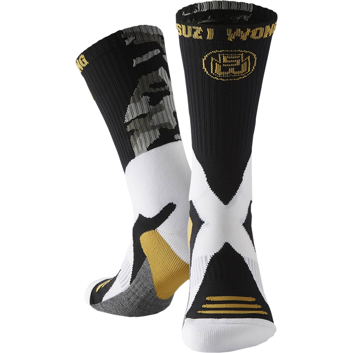 Носки Suzi Wong Camo X-Sole Boxing Socks черный/белый/золотой - фото 1