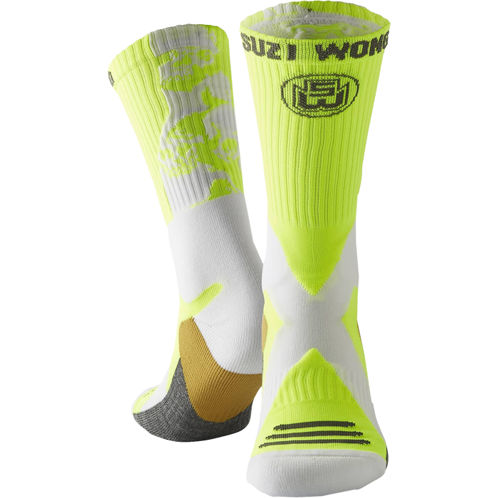 Носки Suzi Wong Camo X-Sole Boxing Socks Neon/White - фото 1
