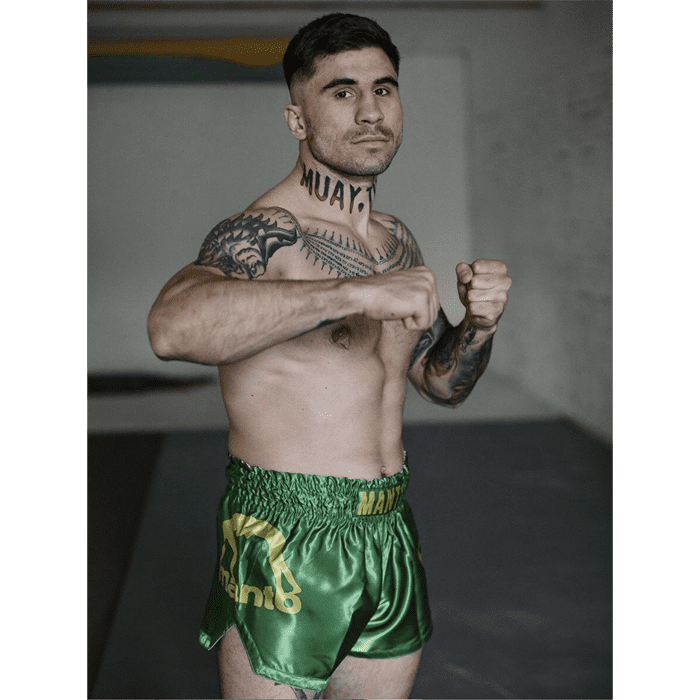 Тайские шорты Manto Muay Thai Dual Green - фото 2