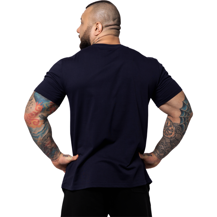 Футболка Manto Defend Youself Navy Blue - фото 2