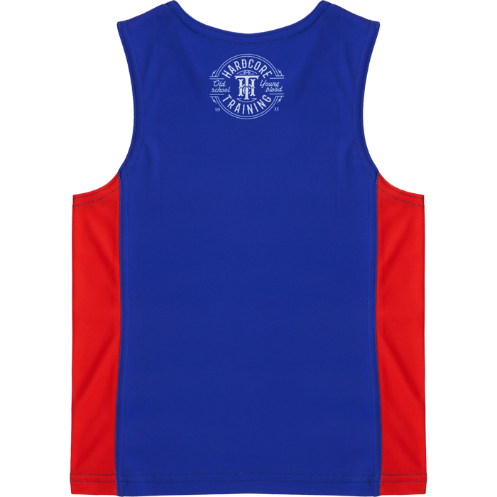 Детская тренировочная майка Hardcore Training Blue/Red - фото 2