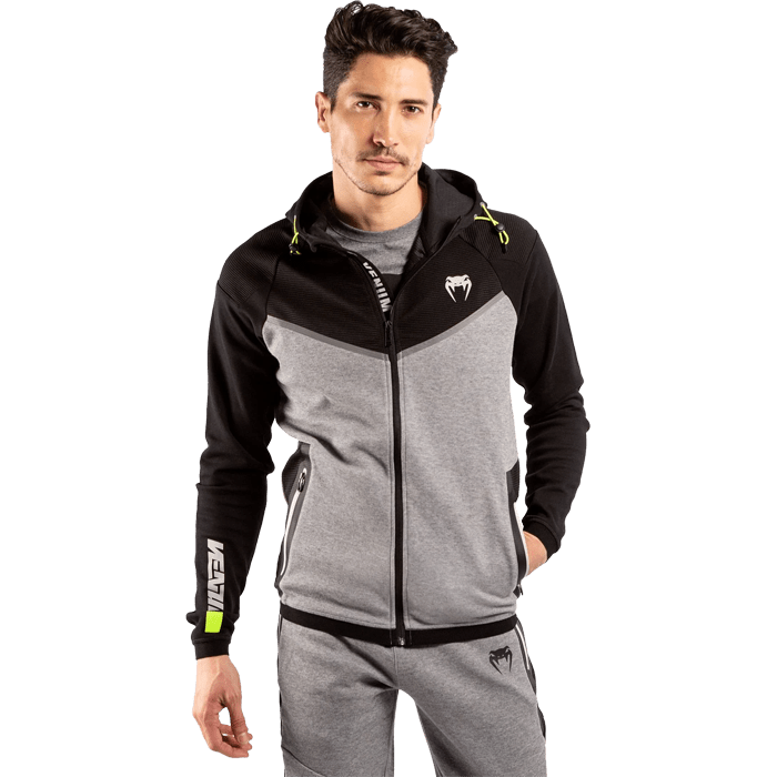 Толстовка Venum Laser Evo Light Heather Grey - фото 1