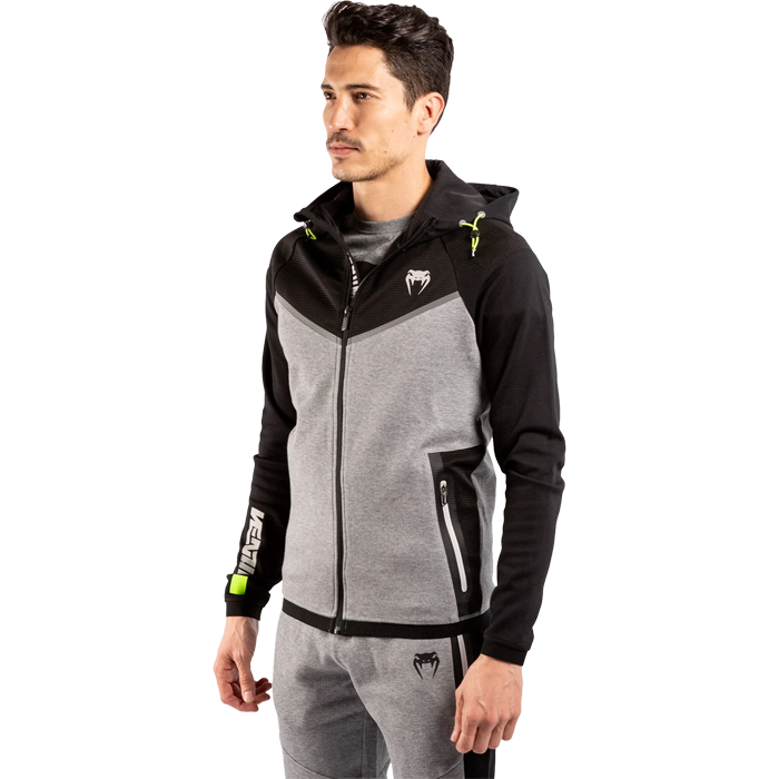 Толстовка Venum Laser Evo Light Heather Grey - фото 2