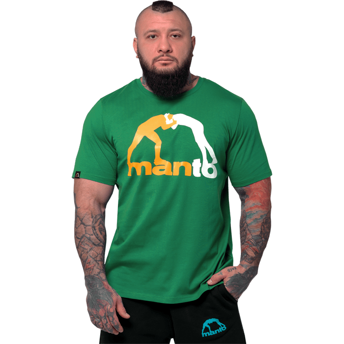 Футболка Manto Logo Green - фото 1