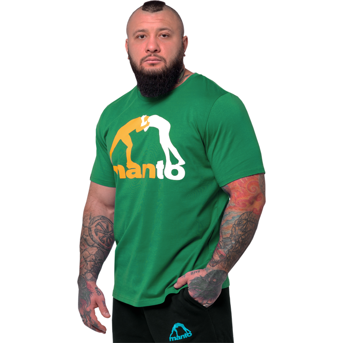 Футболка Manto Logo Green - фото 2