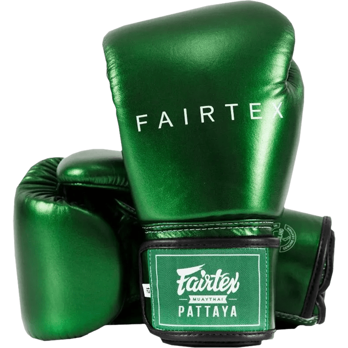 Боксерские перчатки Fairtex BGV22 8 Oz зеленые - фото 1