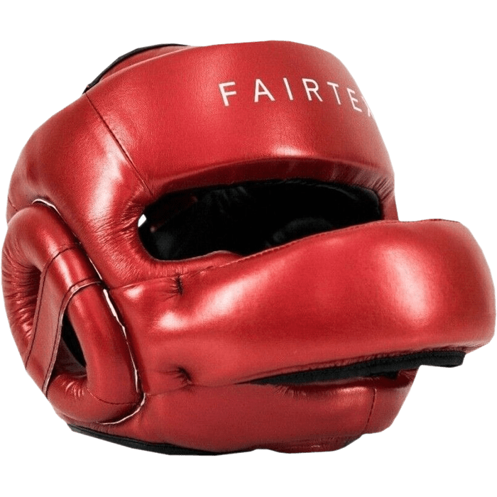 Бамперный шлем Fairtex HG17 Pro Red - фото 1