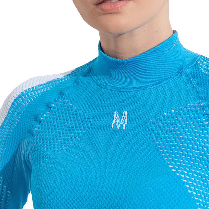 Комплект женского термобелья V-Motion Alpinesports ASW Голубой - фото 7