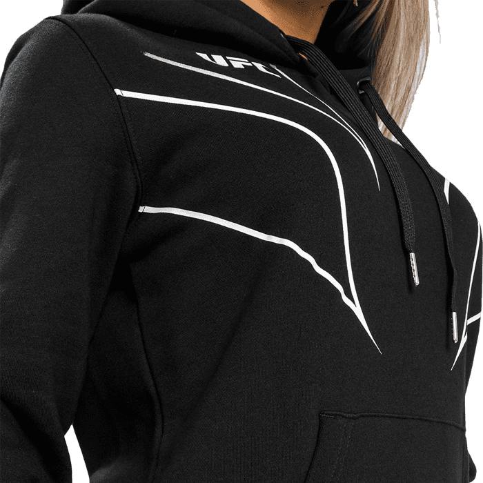 Женское худи Venum UFC Fight Night 2.0 Replica Black - фото 2