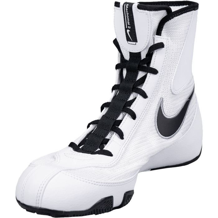 Боксерки Nike Machomai 2.0 Wolf белый/черный - фото 1