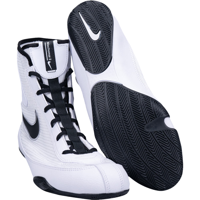 Боксерки Nike Machomai 2.0 Wolf белый/черный - фото 2
