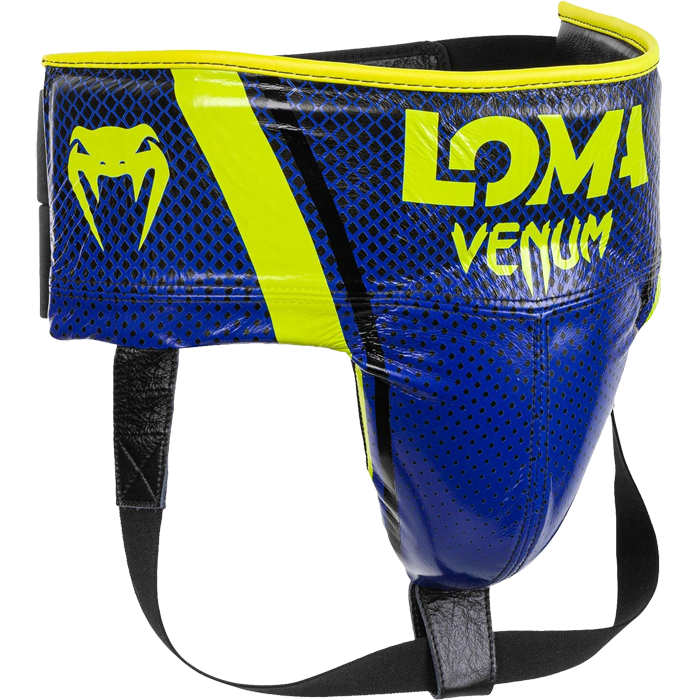 Защита паха Venum Loma Edition Blue Yellow - фото 2