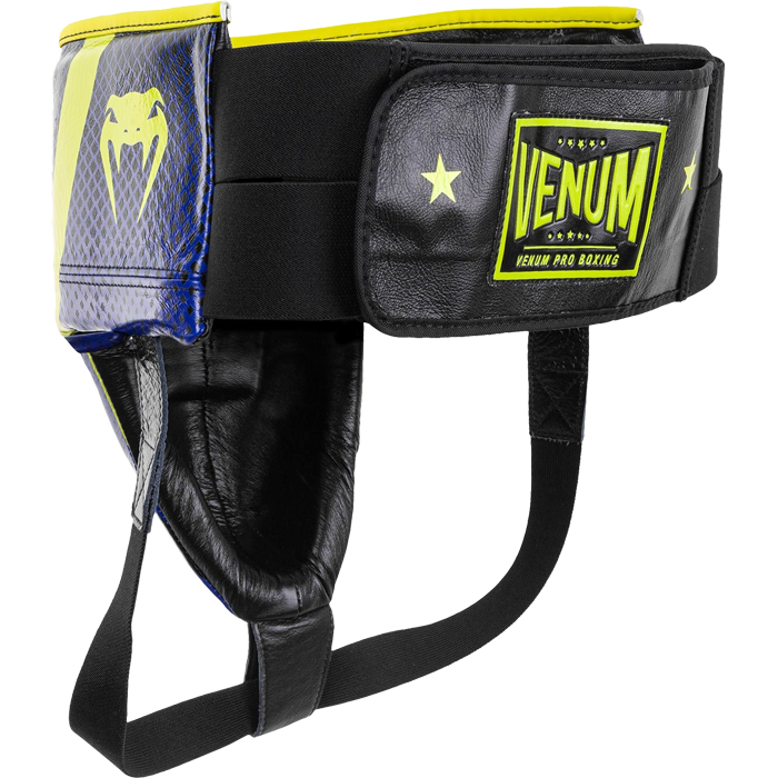 Защита паха Venum Loma Edition Blue Yellow - фото 3