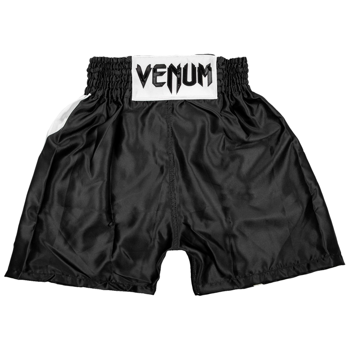 Детские боксёрские шорты Venum Elite Black/White - фото 2