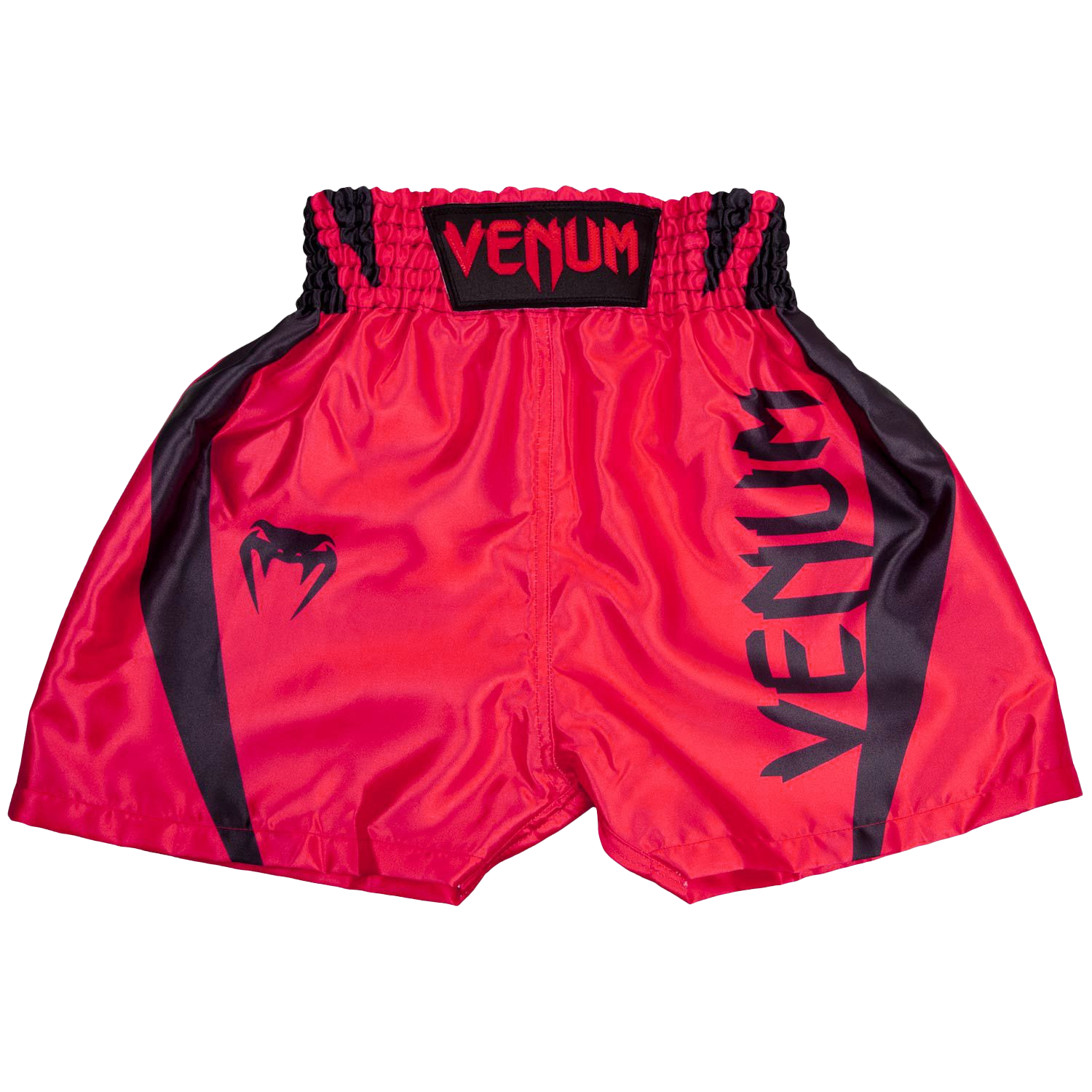 Детские боксёрские шорты Venum Elite Red/Black - фото 1