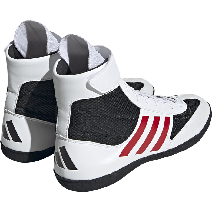 Борцовки Adidas Combat Speed 5 белый/красный - фото 2