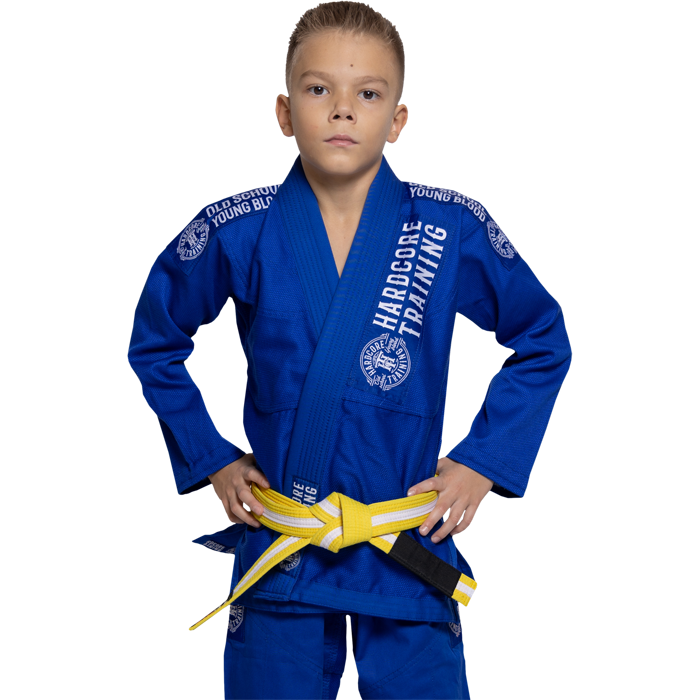 Детское кимоно для БЖЖ Hardcore Training OSYB Blue - фото 1