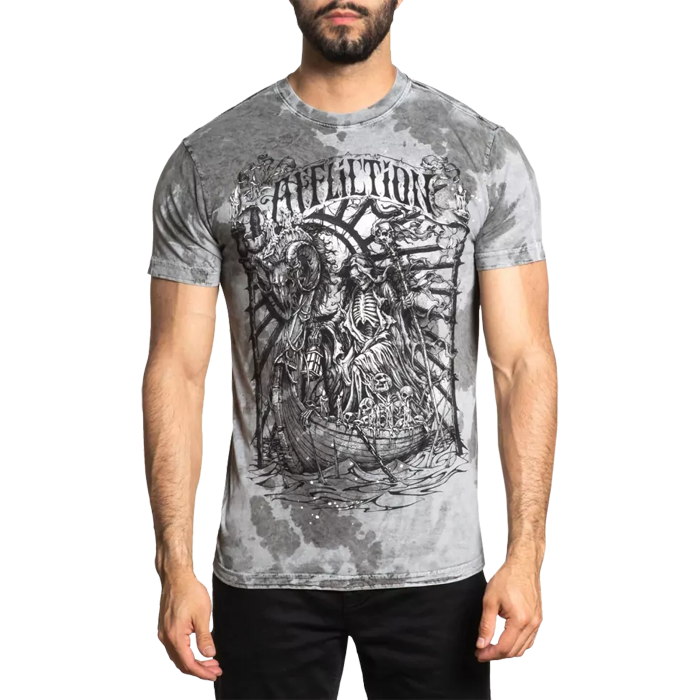 Двухсторонняя футболка Affliction Abysmal Tide - фото 2
