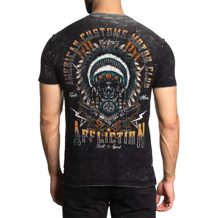 Двухсторонняя футболка Affliction Abysmal Tide - фото 5