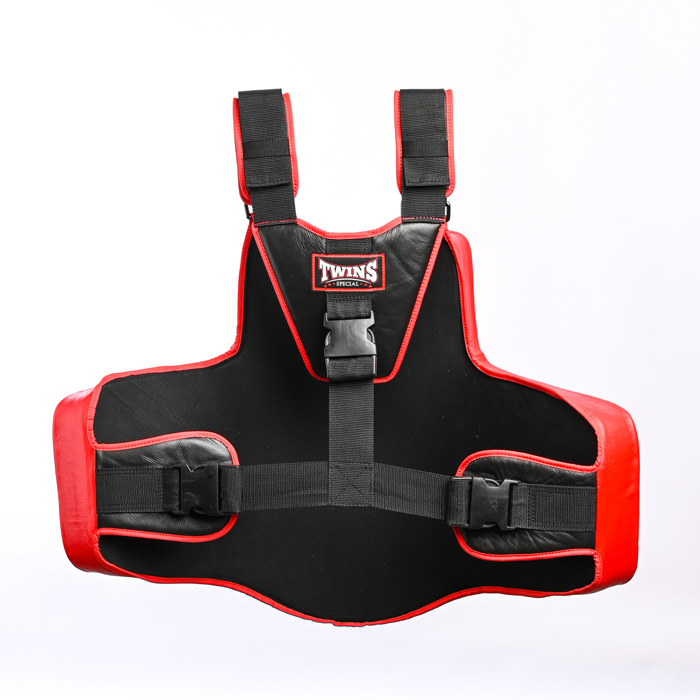 Тренерский жилет Twins Special BOPL6 Black/Red one size черный - фото 2