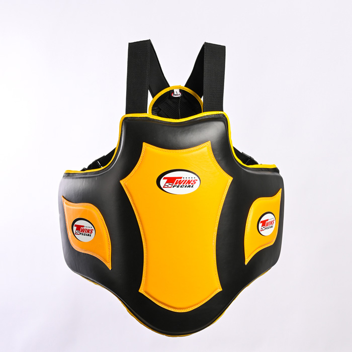 Тренерский жилет Twins Special BOPL5 Black/Yellow - фото 1