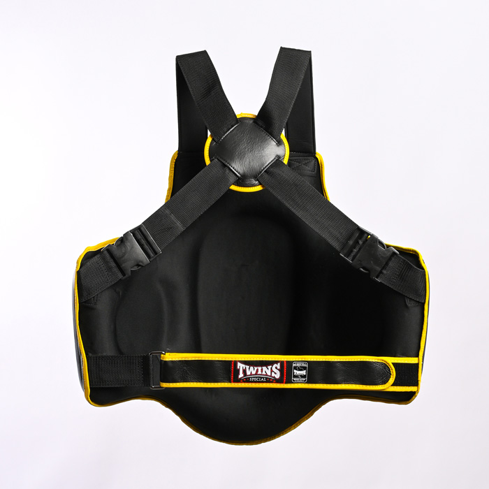Тренерский жилет Twins Special BOPL5 Black/Yellow - фото 2