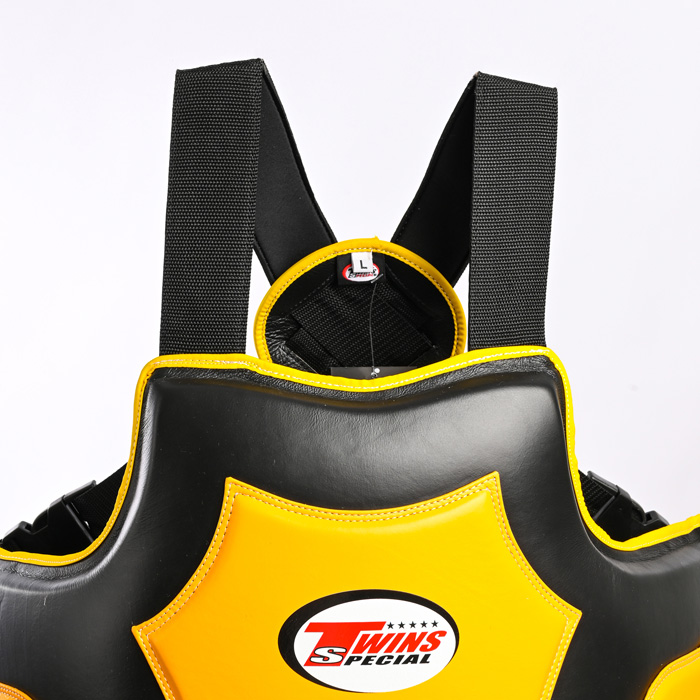 Тренерский жилет Twins Special BOPL5 Black/Yellow - фото 5