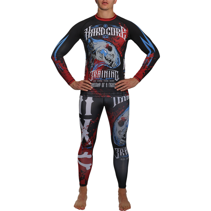 Рашгард Hardcore Training Anatomy Of A Fighter - фото 5