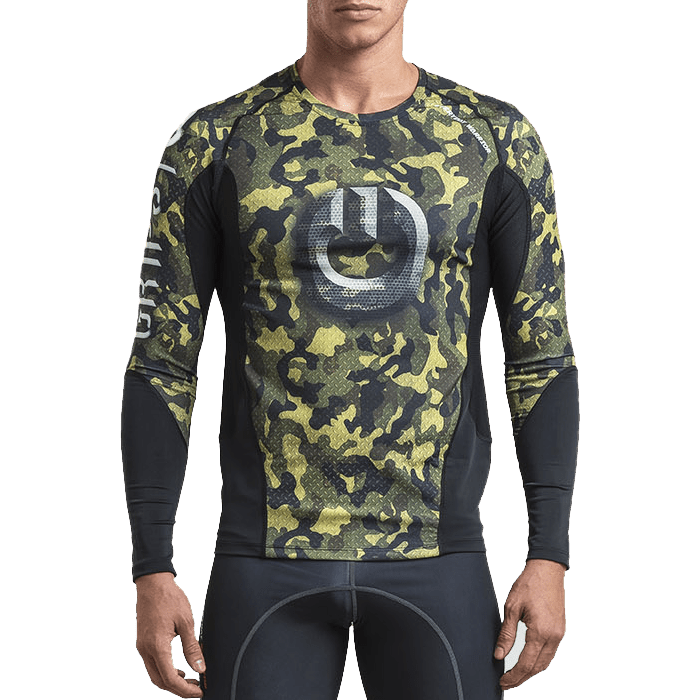 Рашгард Gr1ps Armadura 2.0 Woodland Camo LS - фото 1
