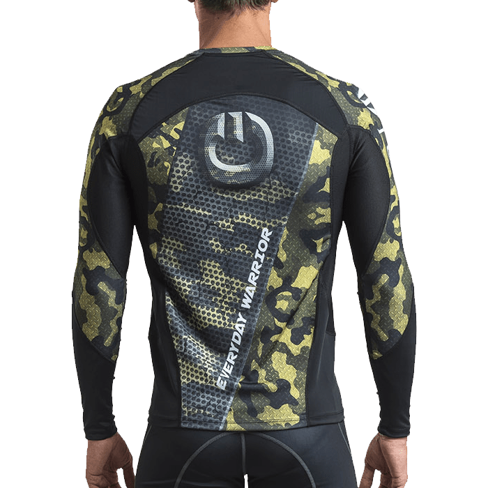 Рашгард Gr1ps Armadura 2.0 Woodland Camo LS - фото 2