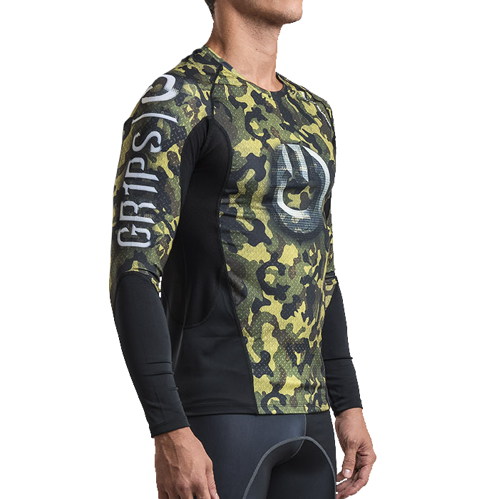 Рашгард Gr1ps Armadura 2.0 Woodland Camo LS - фото 3