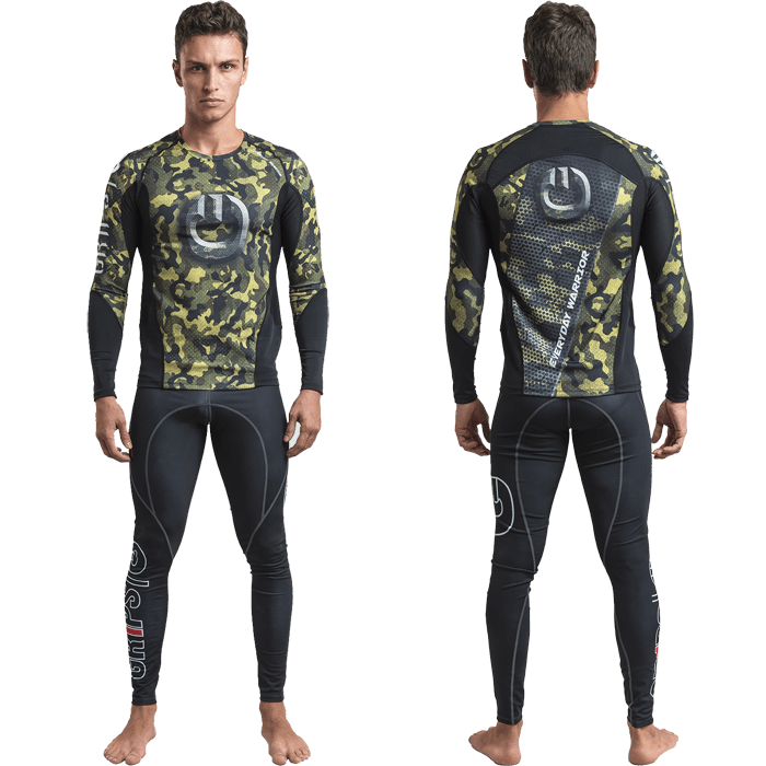 Рашгард Gr1ps Armadura 2.0 Woodland Camo LS - фото 4