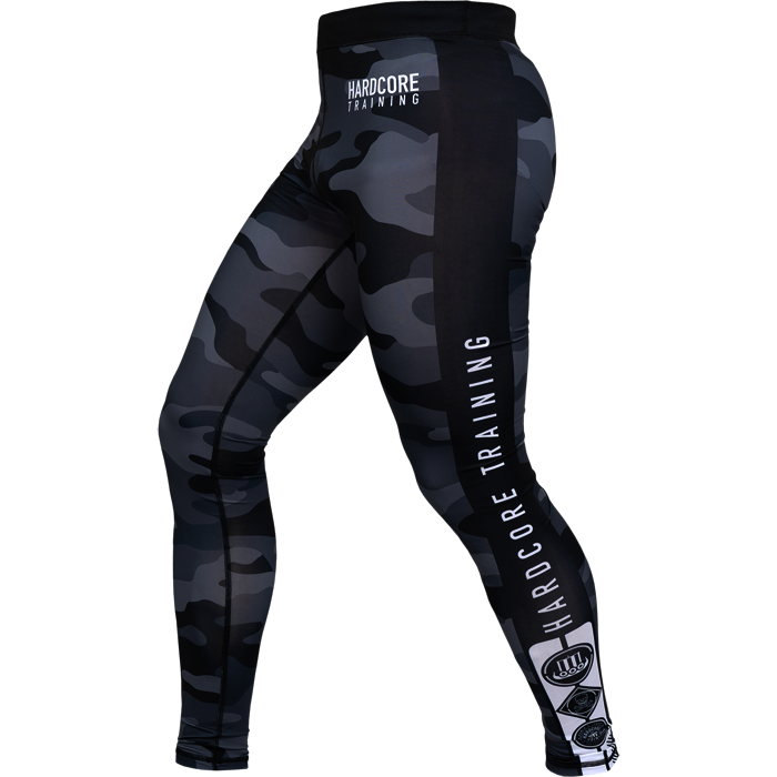 Компрессионные штаны Hardcore Training 2.0 ночной камуфляж - фото 3