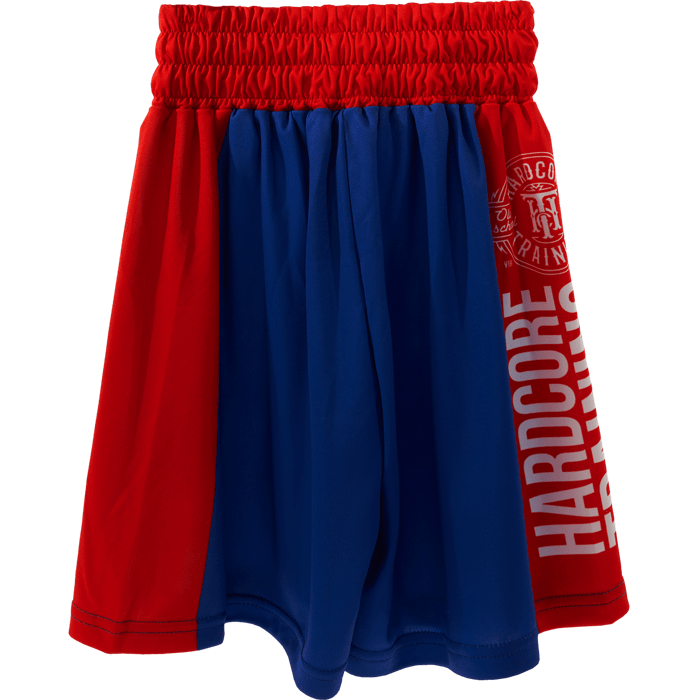 Детские боксёрские шорты Hardcore Training Blue/Red - фото 2
