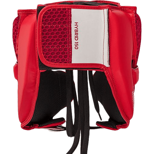 Боксёрский шлем Adidas Hybrid 150 White/Red - фото 3