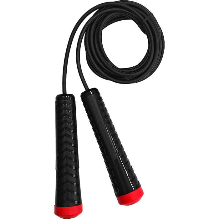 Скакалка No Name Fortius-2 3м Black/Red - фото 1