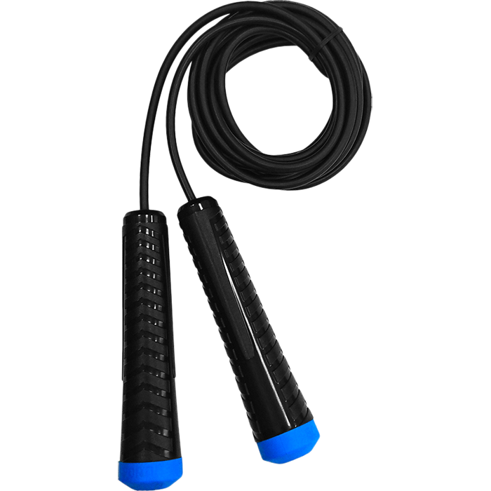 Скакалка No Name Fortius-2 3м Black/Blue - фото 1